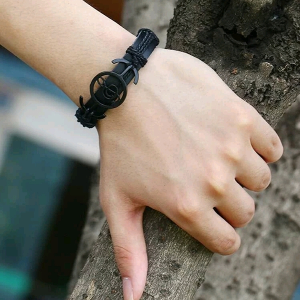 Men Music Note Bracelet